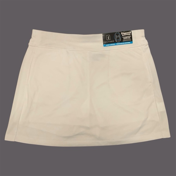 PGA Tour Pants - PGA Tour White Skort - New With Tags